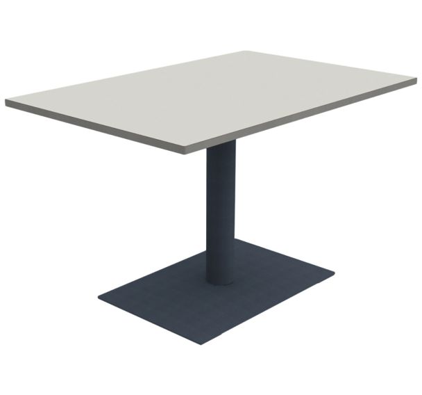 Table Mano T6 rectangulaire plateau stratifié alaisé Mobidecor