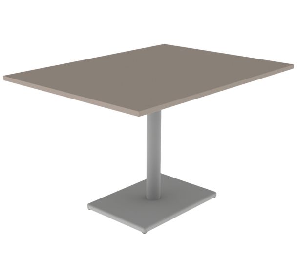 Table Menorca T6 rectangulaire prof 90 cm plateau ép. 24 mm strat. ABS Mobidecor