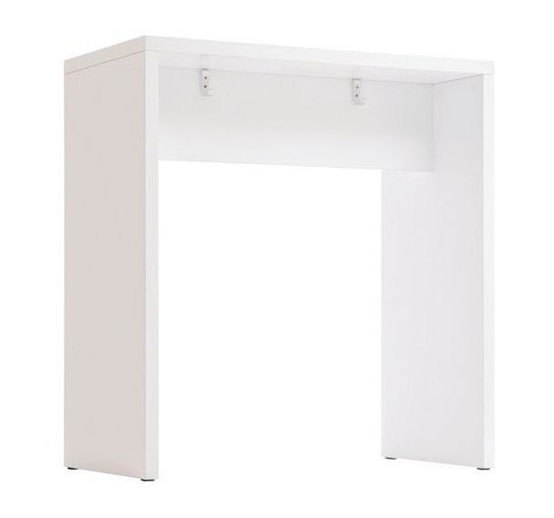 Table Point de rencontre, Plateau coloris : Blanc