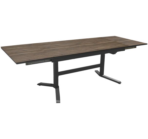 Table SOTTA 150/200/250 x 78 cm HPL/alu Proloisirs
