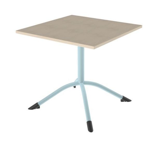 Table Sara carrée 80 x 80 cm fixe stratifié - Mobidecor
