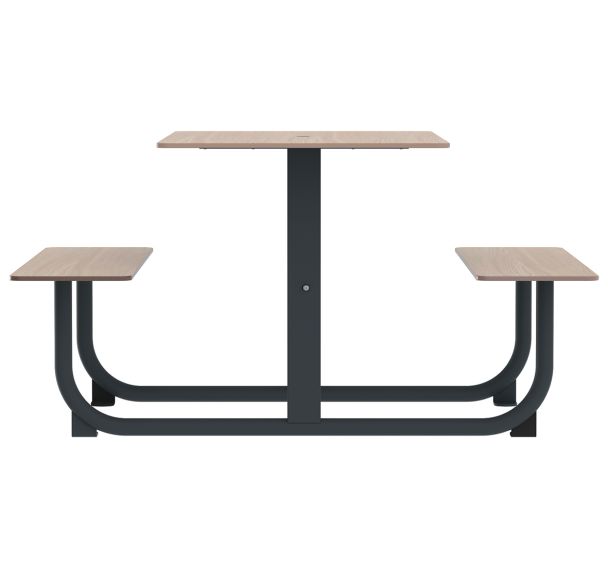 Table Symphonie Extrême compact HPL - anthracite 7016-Rossignol Pro