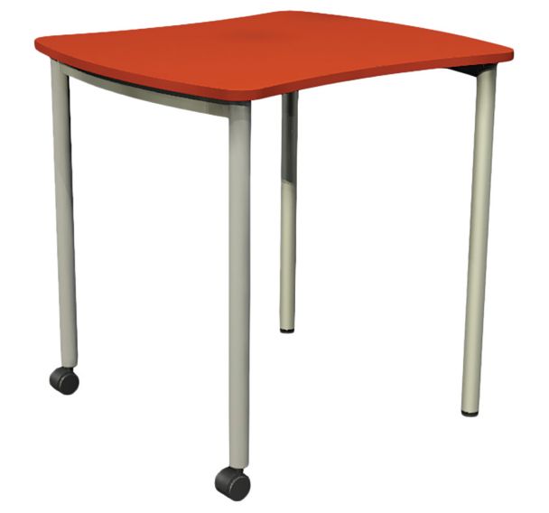 Table T6 à roulettes Daisy connect A pied gris Vanerum