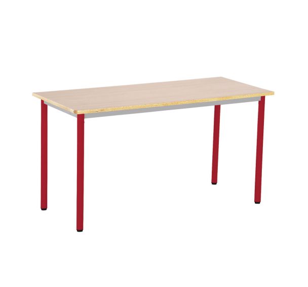 Table T'Sup 4 pieds - Plateau stratifié 140x60