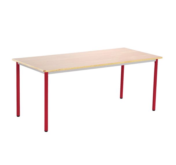 Table T'Sup 4 pieds - Plateau stratifié 180x80