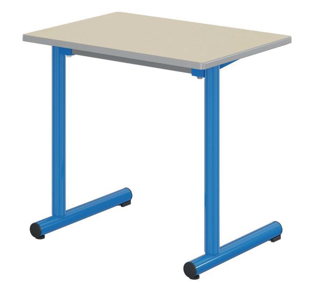 Table Tage fixe 70 x 50 cm stratifié chants polyuréthane - Mobidecor