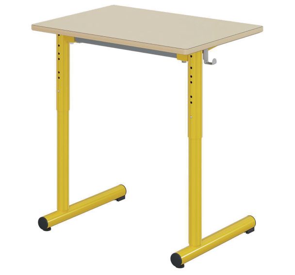 Table Tage réglable 70x50cm T3 à T6 strat. chants alaisés - Mobidecor