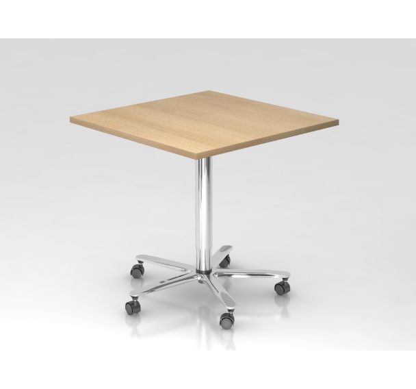 Table à pied télescopique - 80x80 cm - Hammerbacher