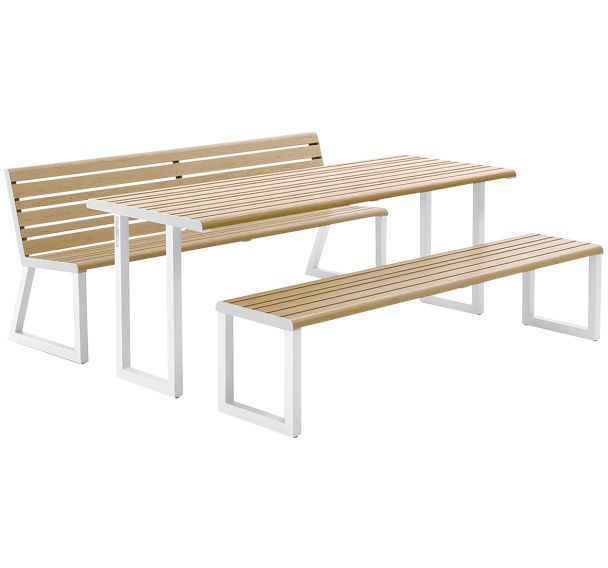 Table à structure aérienne collection H24 - Diemmebi