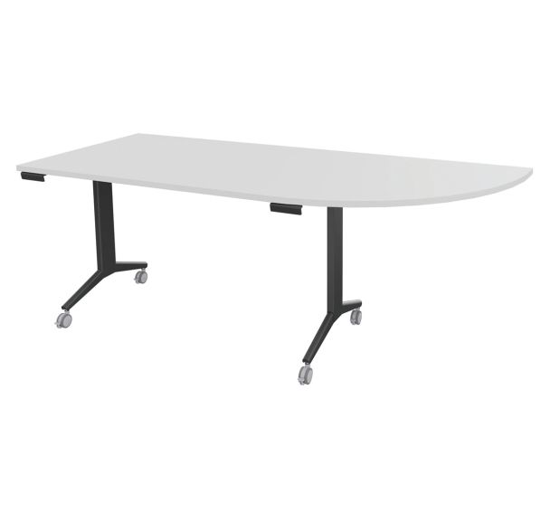 Table abattante Avel angle intégré à droite pied carbone