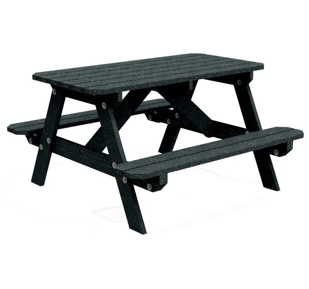 Table bancs 90 cm Urbecol en Ipra - gris