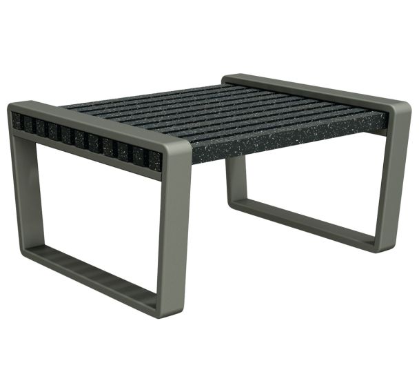 Table basse Arbane 82 cm PMR Ipra/alu - Urbemob