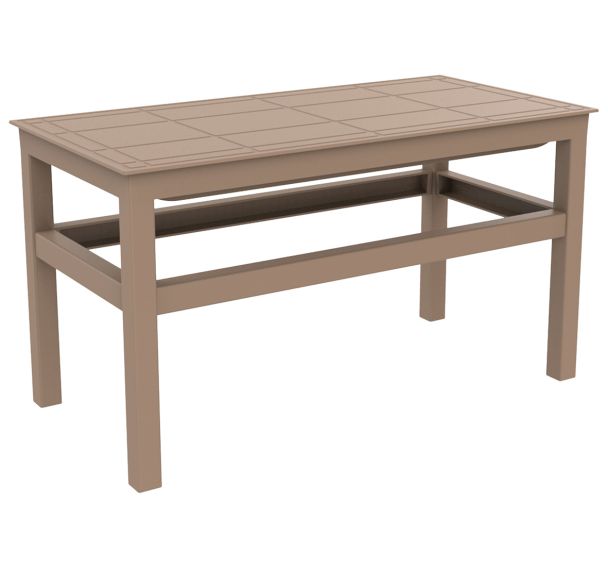 Table basse CLICK-CLACK 90 x 45 cm polypropylène - sable
