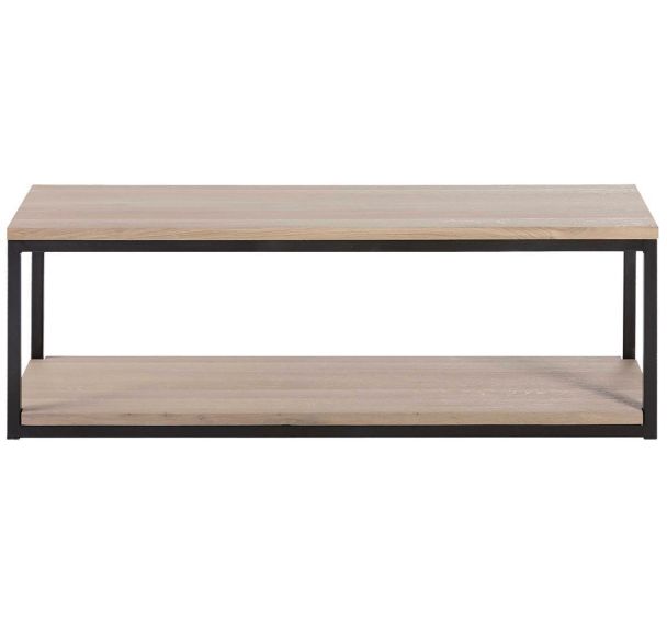 Table basse Vidéo double plateau