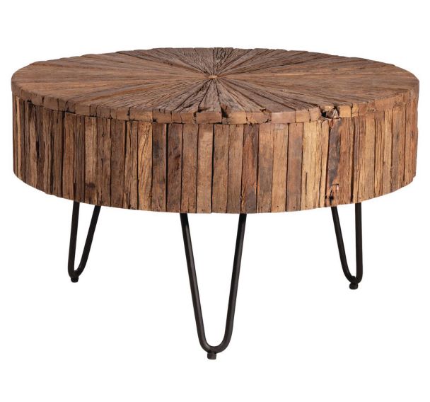 Table basse plateau bois Tarak