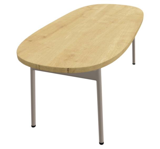 Table basse rectangulaire angles arrondis Mollen