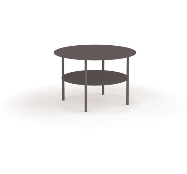 Table basse ronde 4 pieds diamètre 67cm x H 43 cm