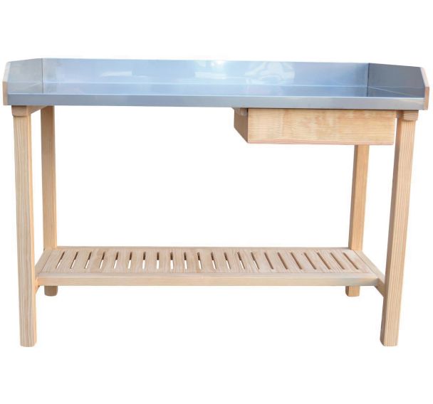 Table bois de jardinier Etablis Francois