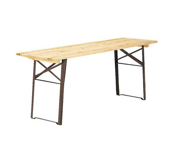 Table bois pliante