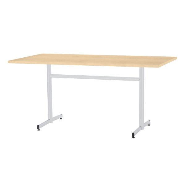 Table cafétéria Rectangle Hêtre