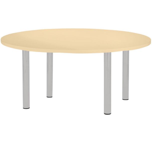 Table cafétéria Ronde Hêtre