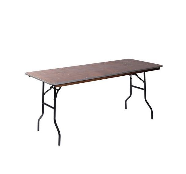 Table de banquet pliable en bois rectangulaire - Veba