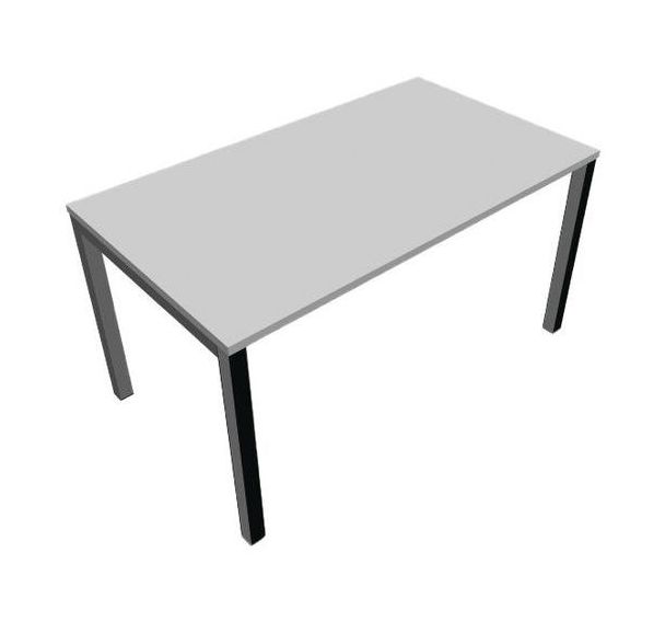 Table de bureau en pied carré de 25mm d'épaisseur Arial - Eol