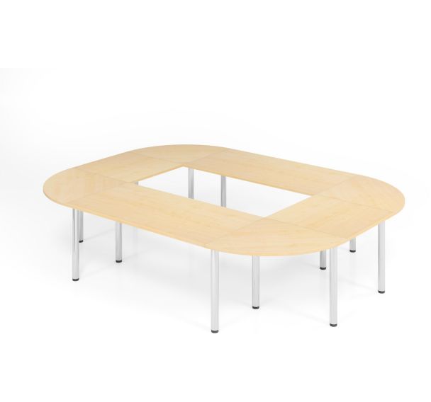 Table de conférence en set série K - 320x240cm - Hammerbacher