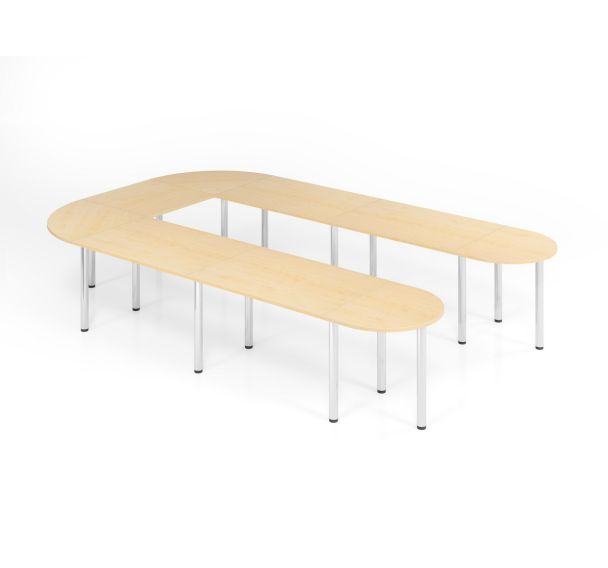 Table de conférence en set série K - 380x240cm - Hammerbacher