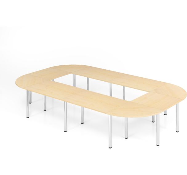 Table de conférence en set série K - 400x240cm - Hammerbacher