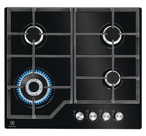 Table de cuisson gaz - Largeur 59 cm - Electrolux - KGG64362K