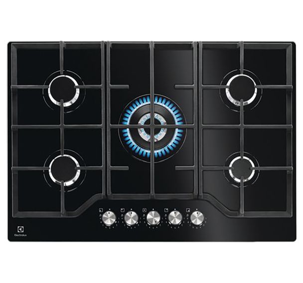 Table de cuisson gaz - Largeur 74 cm - Electrolux - KGG75362K