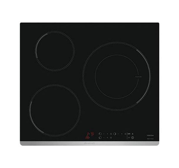 Table de cuisson induction - 7400 W - Brandt - BPI1639KX