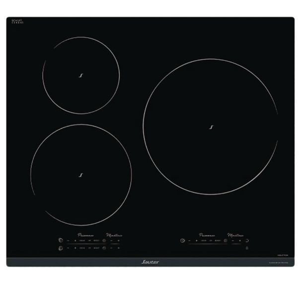Table de cuisson induction 3 foyers SAUTER - SPI9544B