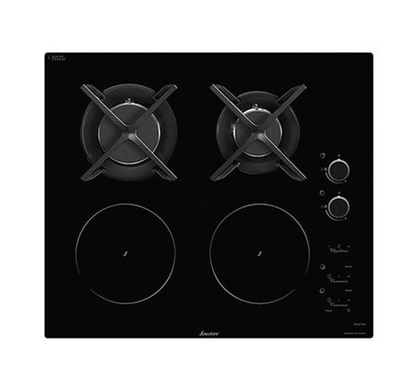 Table de cuisson mixte induction - 8000 W - Sauter - SPI9602BM