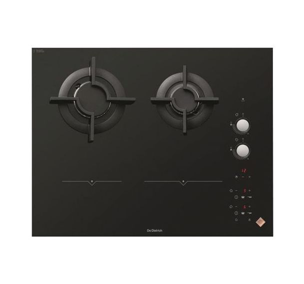 Table de cuisson mixte induction DE DIETRICH -DPI7602BM-L.65 cm-noir