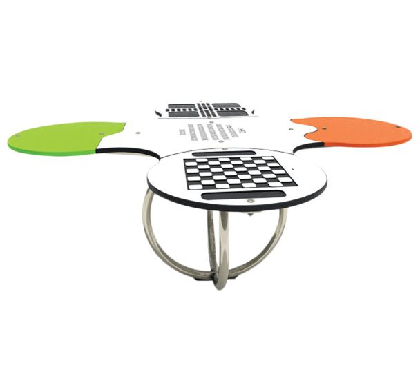 Table de jeux inclusive sans assise