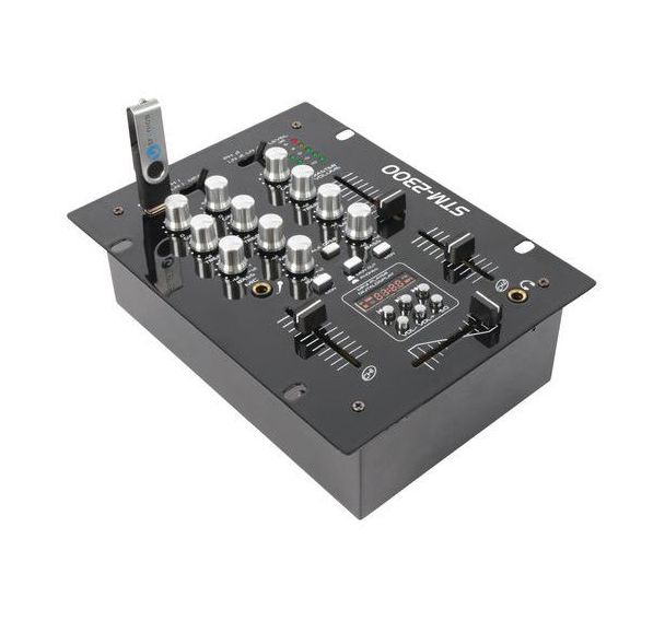 Table de mixage 2 canaux USB/MP3 - STM-2300