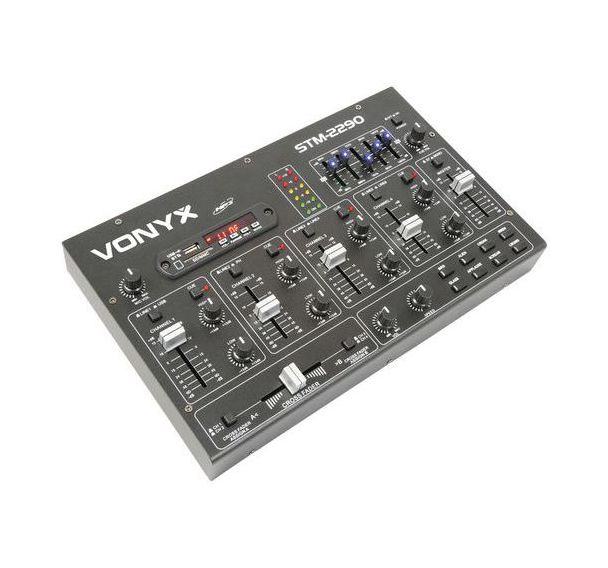 Table de mixage 8 canaux Effets Sound SD/USB/MP3/BT - STM2290
