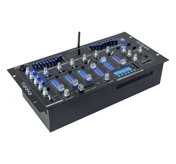 Table de mixage DJM102-BT - 12 entrées 6 canaux bluetooth Ibiza Sound