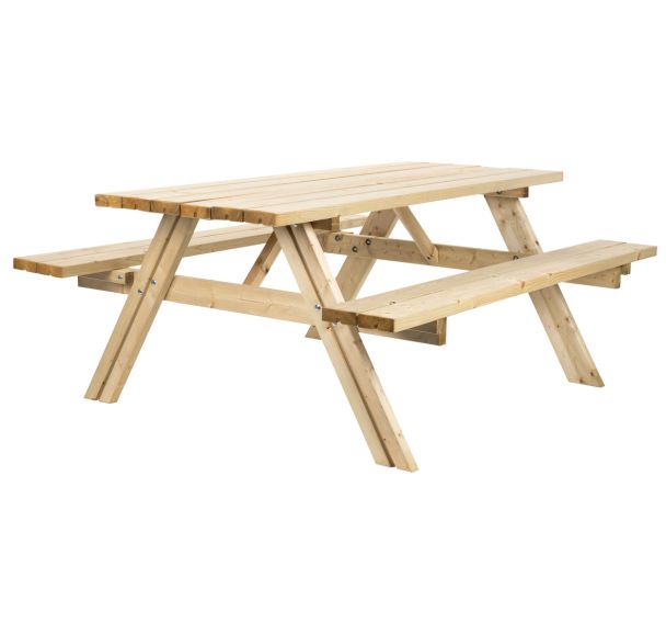 Table de pique-nique légère 74kg - Manutan