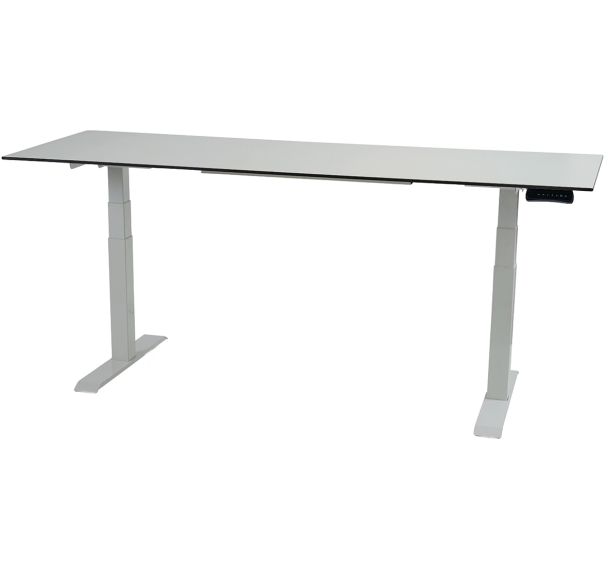 Table de pliage à hauteur variable électrique 2000x700 plateau HPL