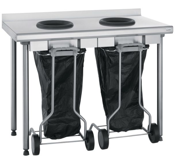 Table de pré-tri murale Tournus Equipement