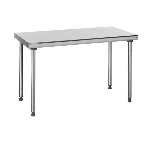 Table de préparation TOURNUS EQUIPEMENT sans étagère L.140 cm