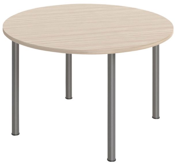 Table de réunion Astro ronde 4 pieds Ø 120 cm Buronomic