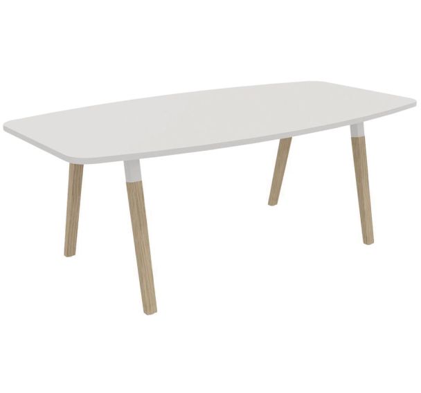 Table de réunion Dialogue forme tonneau Buronomic