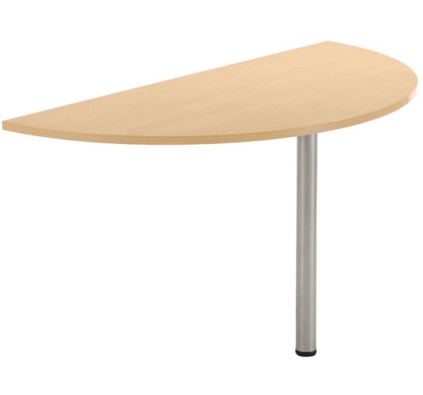 Table de réunion Modula extension 1/2 lune MBA