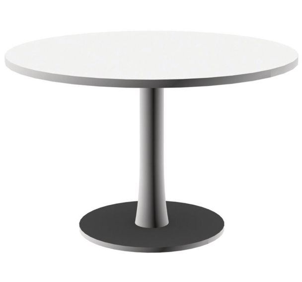 Table de réunion Open - Blanc/ blanc