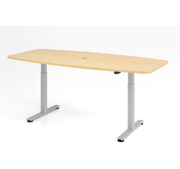 Table de réunion avec commande à touches - Hammerbacher