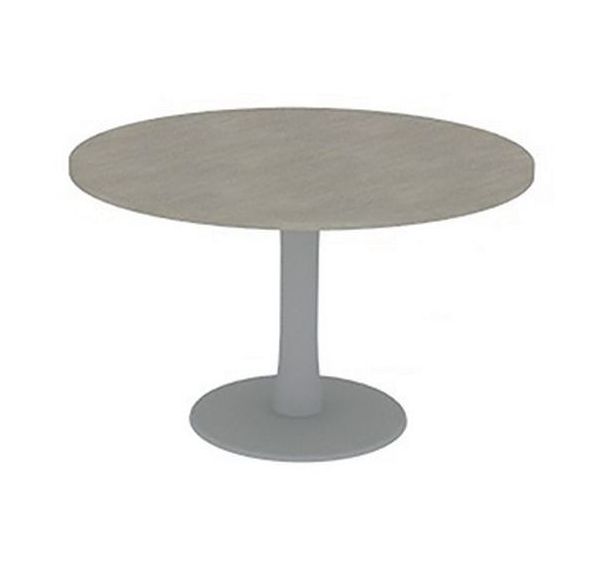 Table de réunion avec plateau ronde diamètre 120 cm - Quadrifoglio